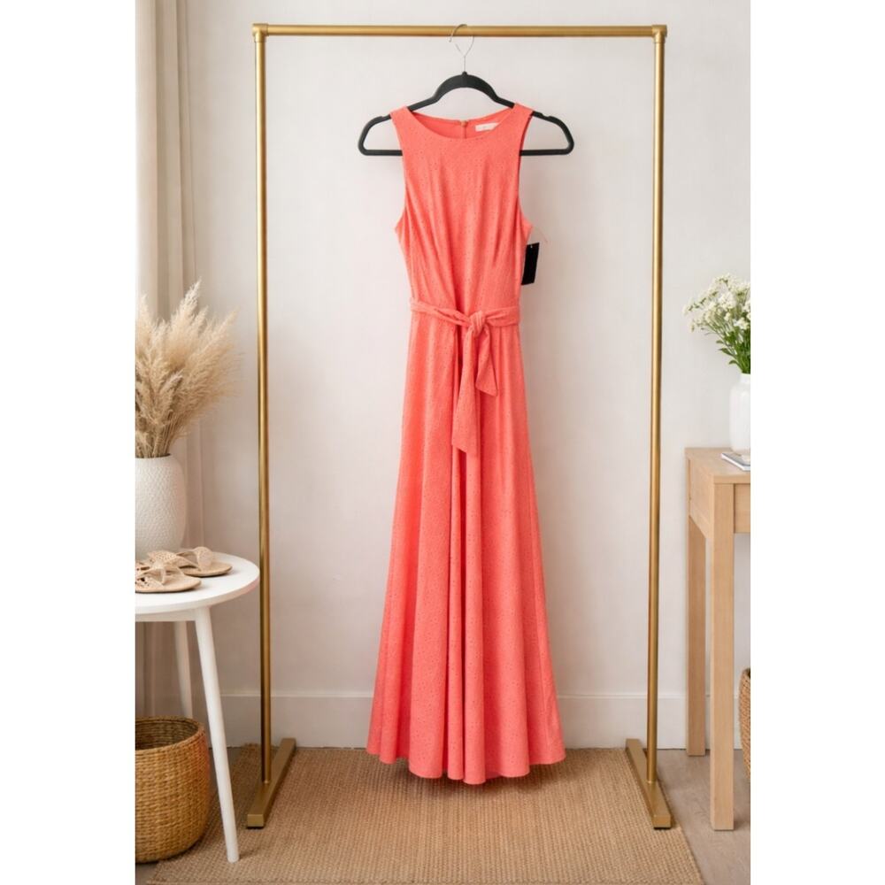 Hutch Mellon Eyelet Maxi Dress XS New